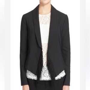 Derek Lam 10 Crosby Black Fridge Blazer Jacket Size 8 Workwear Professional
